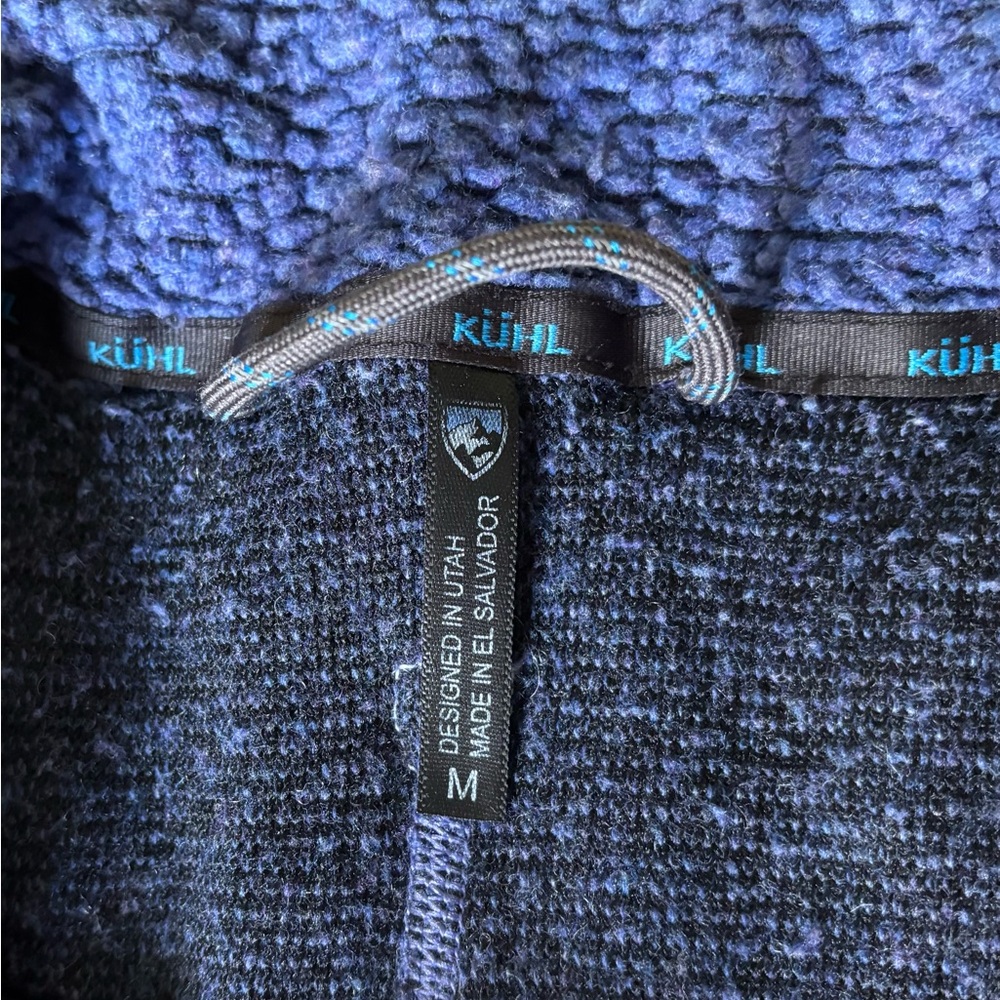 KUHL Kozet Full-Zip wool blend Jacket - Purple/gray, Size M - Picture 3 of 3